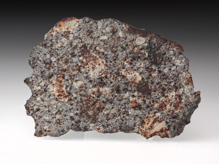 NWA 4037, halbierter Meteorit