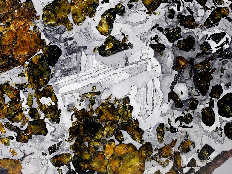 Seymchan-Steineisenmeteorit aus Russland
