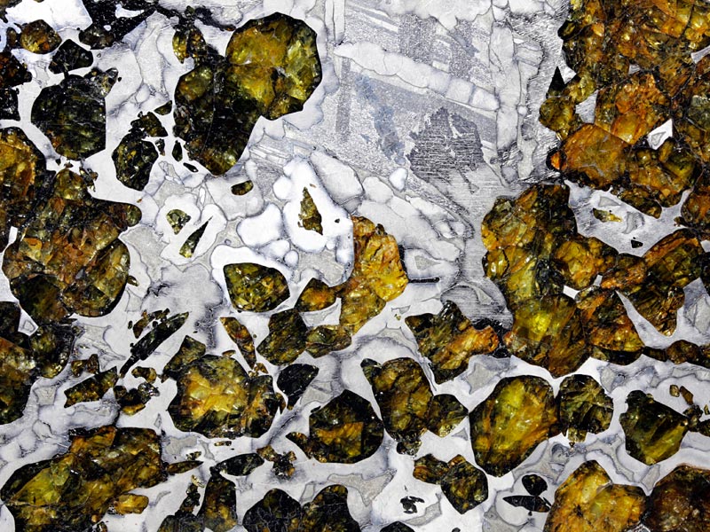 Seymchan-Steineisenmeteorit aus Russland