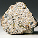 seltener Steinmeteorit: Howardit