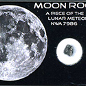 Mondmeteorit und Marsmeteoriten in Sammelkstchen