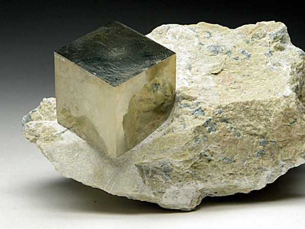 Pyrit aus Navajun, Spanien