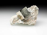 Pyritstufe mit 1 W�rfel(n)