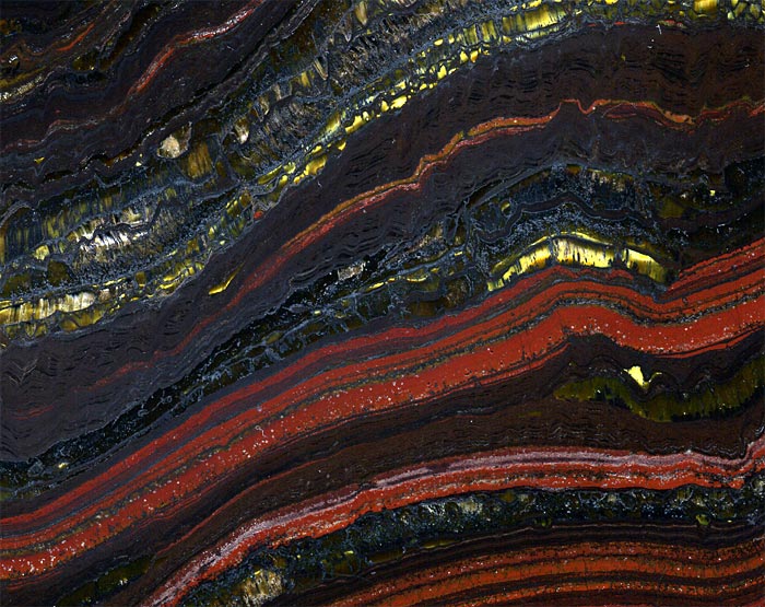 B�ndereisenerz (BIF) aus Westaustralien