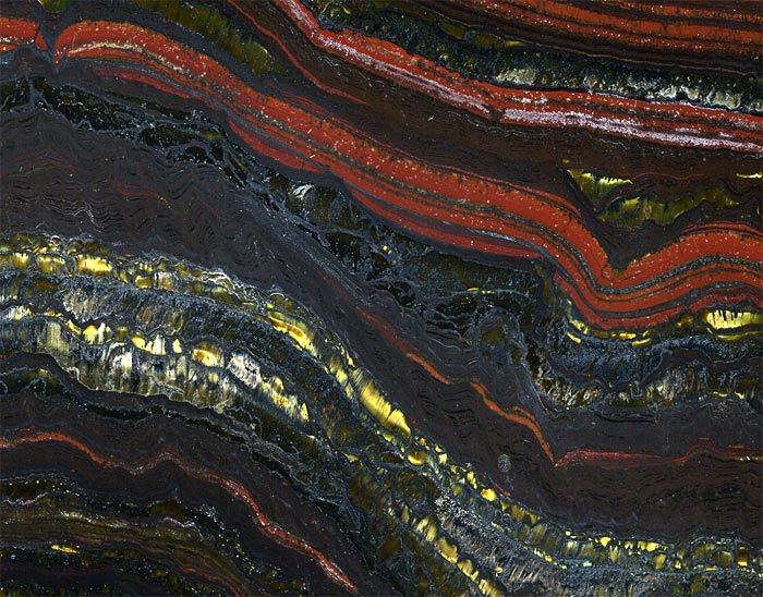 B�ndereisenerz (BIF) aus Westaustralien