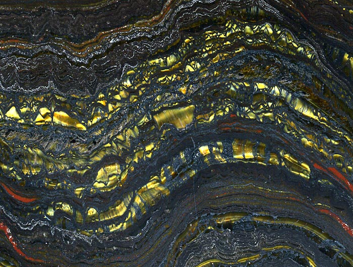 B�ndereisenerz (BIF) aus Westaustralien