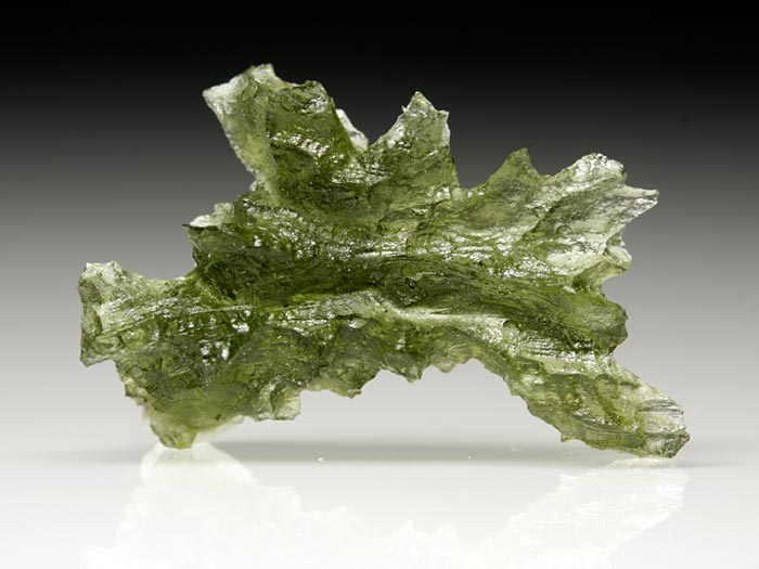 Tektite: Moldawit von Besednice