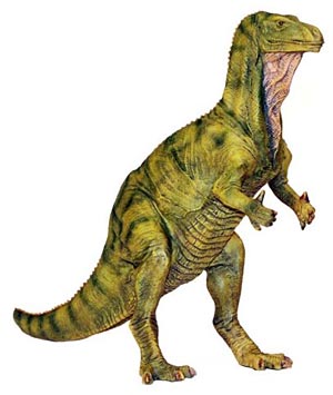 Iguanodon-Modell von 1950